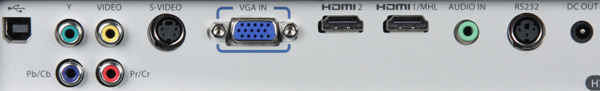 Проектор Acer H7532BD, интерфейсы