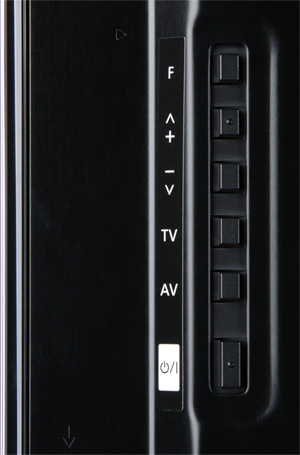 ЖК-телевизор Panasonic VIERA TX-LR42DT50, кнопки управления