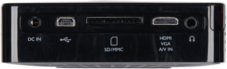 DLP-проектор Philips PPX2480, вид сзади