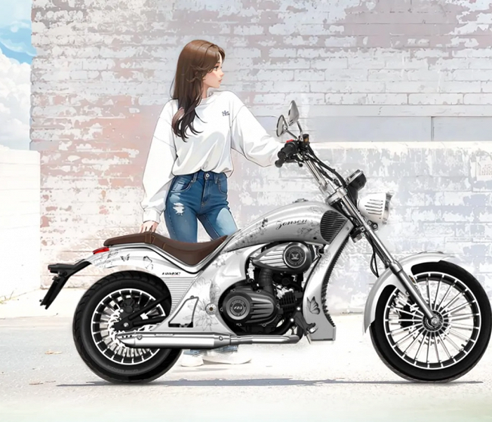 Бензиновый мотоцикл-круизер с ABS и вариатором за $1400. Представлен Zongshen YOMI