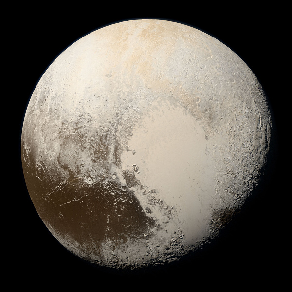 Раскрыта загадка структуры в форме сердца на поверхности Плутона