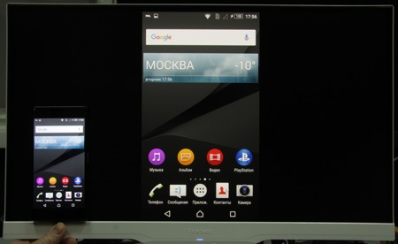 Обзор Sony Xperia Z5 Premium. MHL