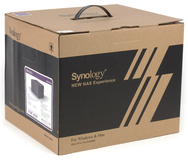 Упаковка Synology DS1513+