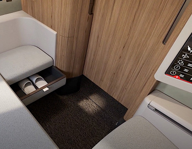 Qantas показала шикарные апартаменты для своих Airbus A350-1000. Самолеты с такими мини-студиями поднимутся в воздух в 2025 году