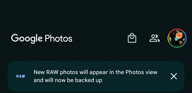 Google Photos теперь умеет резервировать фото в формате RAW
