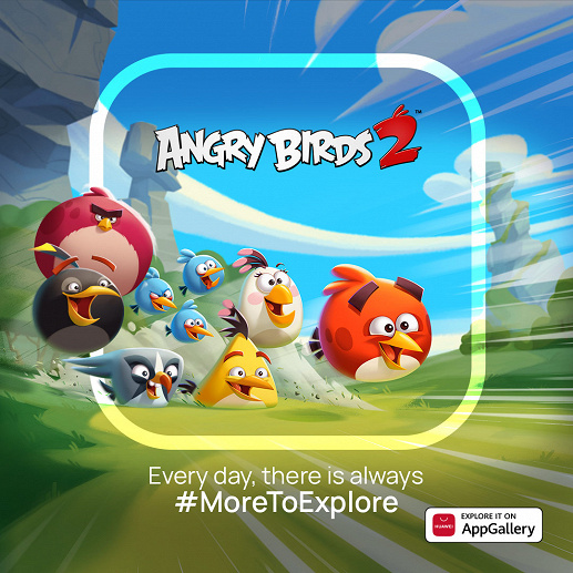 Игра Angry Birds 2 появилась в AppGallery